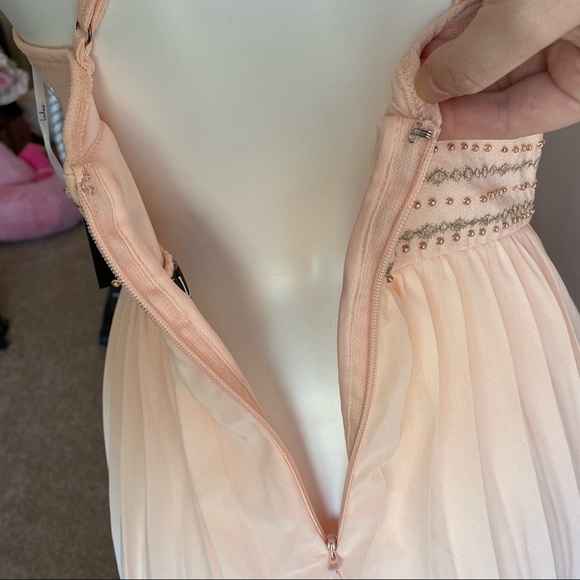 Lulu’s Blush Pink Embroidered Maxi Dress - Picture 10 of 11